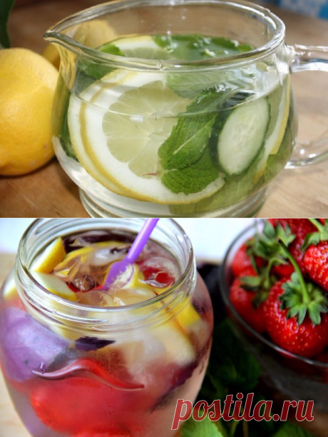 Заменяют полноценный прием пищи… 2 рецепта детокс-напитков! — Диеты со всего света