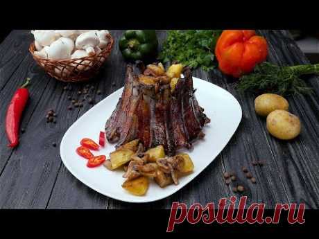 (2087) Мясная корона - Рецепты от Со Вкусом - YouTube