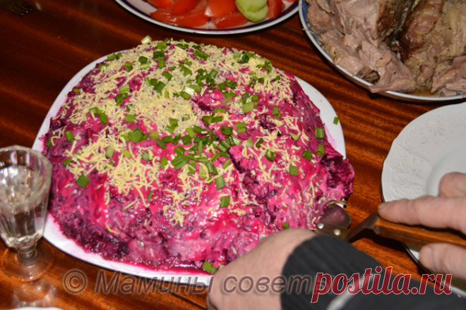 Селедка под Шубой - самый вкусный рецепт и идеи оформления На носу праздник. Новый год, февраль, 8 марта, или День рождения – не важно какой, у русского человека что ни день, то праздник. И есть 2 салата, которые всегда красуются на праздничном столе. Это Селедка под Шубой и Оливье...
