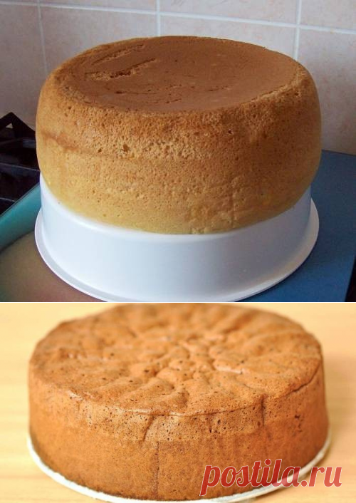 Бисквит в мультиварке - рецепт с фото / Простые рецепты