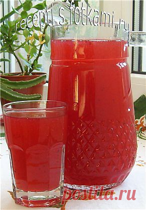 Кисель из клюквы - пошаговый рецепт с фото.
