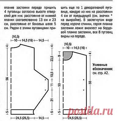 Стильный полундер спицами