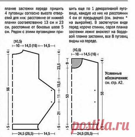 Стильный полундер спицами