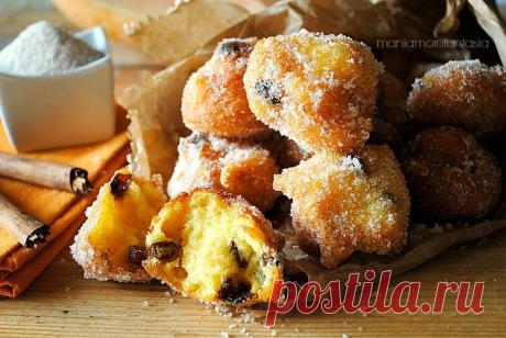Тыквенные пончики (сицилийский рецепт)