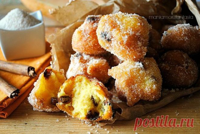 Тыквенные пончики (сицилийский рецепт)