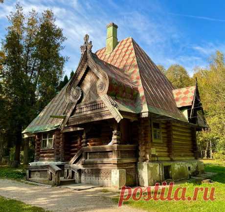 Баня-теремок. Государственный историко-художественный и литературный музей- заповедник «Абрамцево»