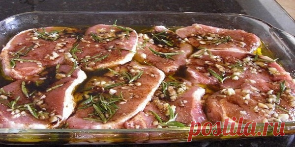 Подборка маринадов для запекания мяса в духовке.