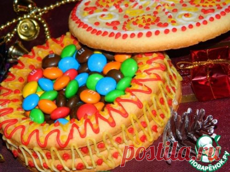 Печенье &quot;Шкатулка счастья&quot; в подарок - кулинарный рецепт
