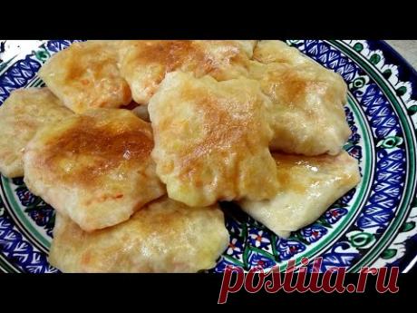 Даже остыть не успевает! Самаркандский бичак! Узбекская самса