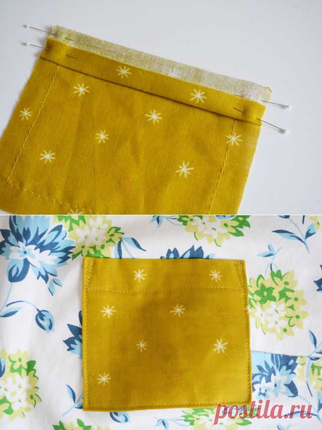 Tutorial: Add pockets to the Violet Blouse (with free pocket template)  |  Coletterie