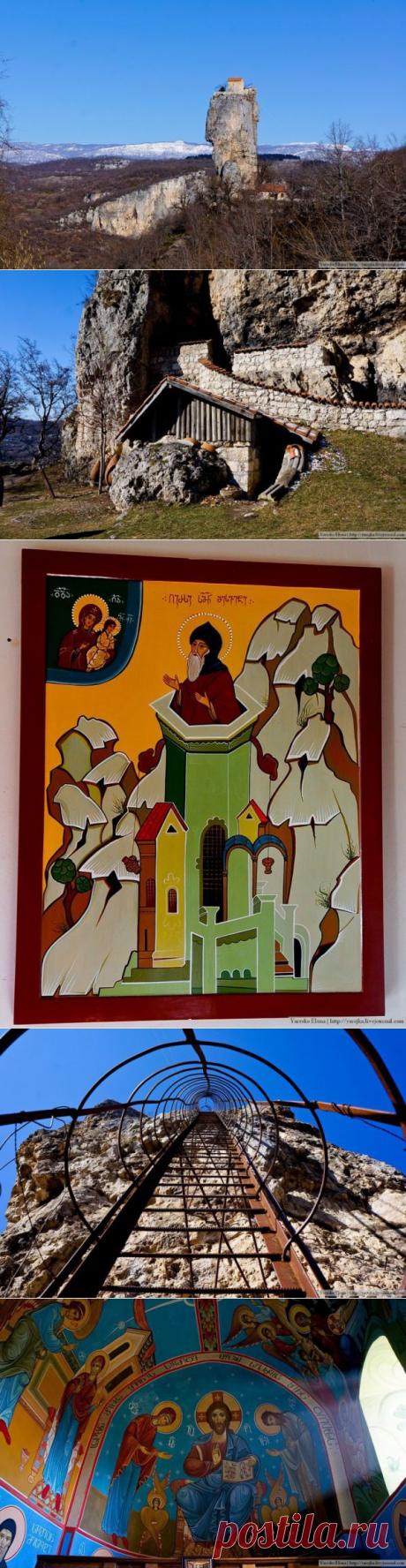 Столп Кацхи. Удивительный монастырь на вершине скалы | Непутевые заметки