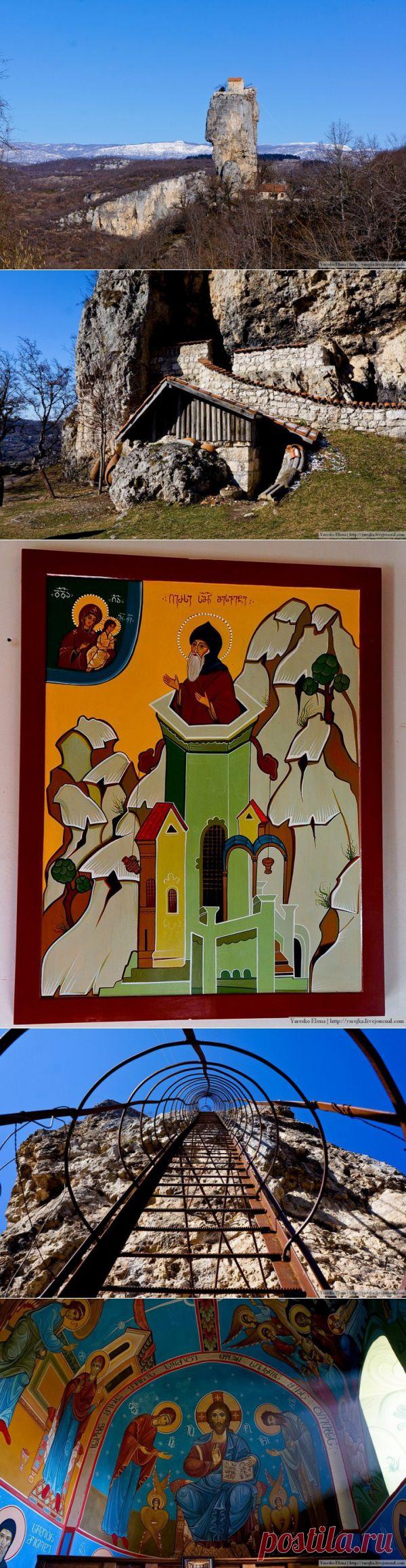 Столп Кацхи. Удивительный монастырь на вершине скалы | Непутевые заметки