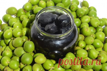 Варенье из зеленых грецких орехов — Домашняя кулинария