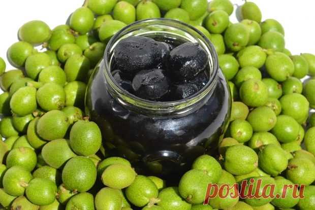 Варенье из зеленых грецких орехов — Домашняя кулинария