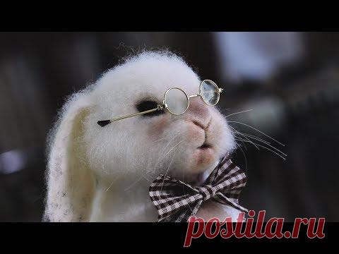 Сделано в Кузбассе HD: Создание кролика из шерсти