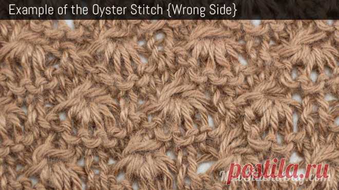 How to Knit the Oyster Stitch - NewStitchaDay.com