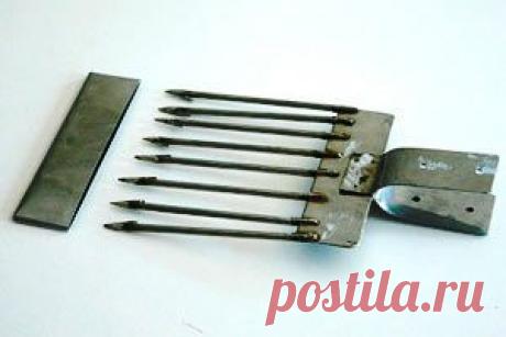 Рыбалка видео: Острога из подручных средств своими руками