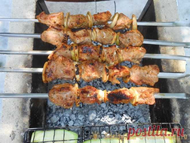 Нежнейший шашлык из говядины . Милая Я