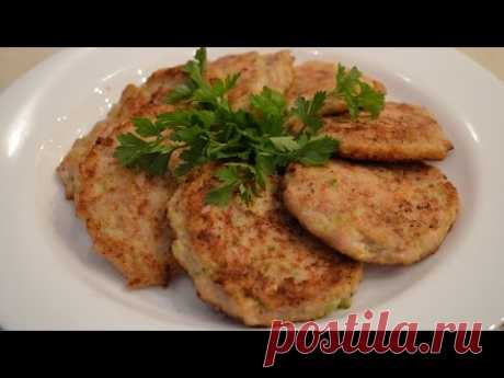 Котлеты с кабачками и сыром, видео рецепт / Простые рецепты