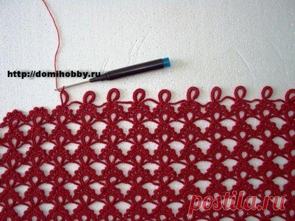 красивый ажурный узор