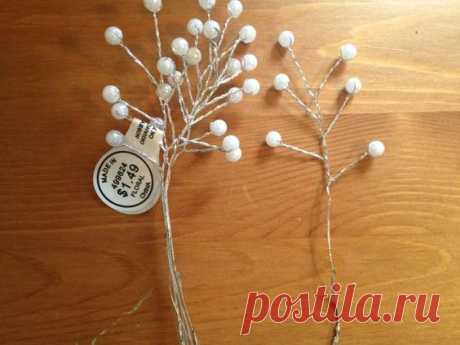 (73) Pinterest - DIY Pearl Babys Breath : wedding babys breath bouquet centerpieces diy filler flowers flowers handmade paper flo | Paper Flower Tutorials/Pics