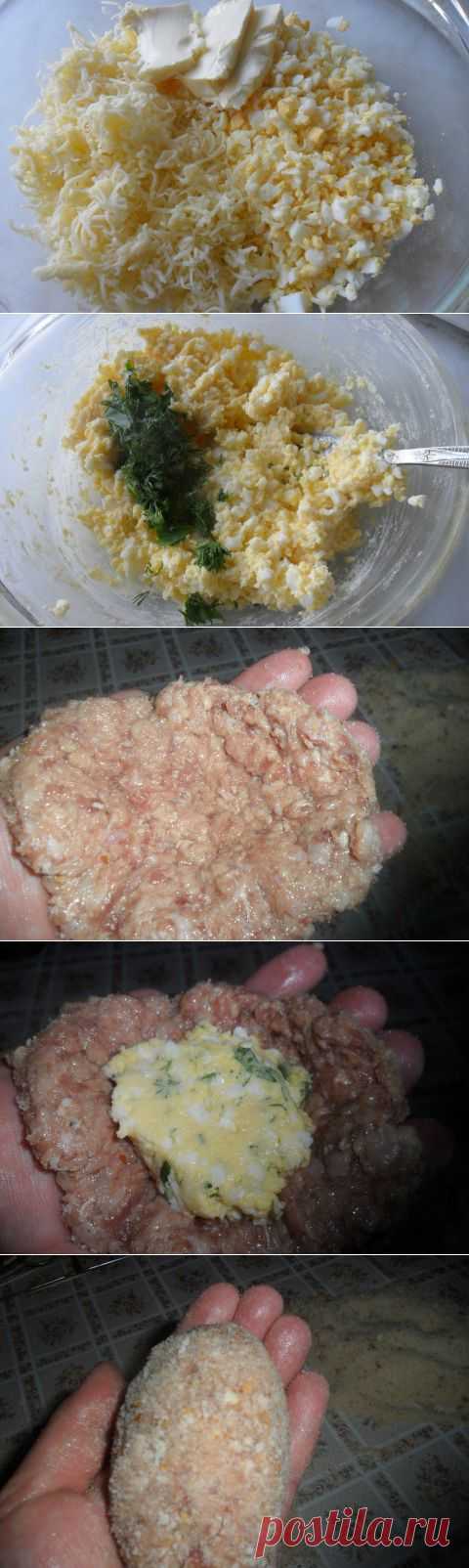 Зразы или котлетки с сюрпризом).