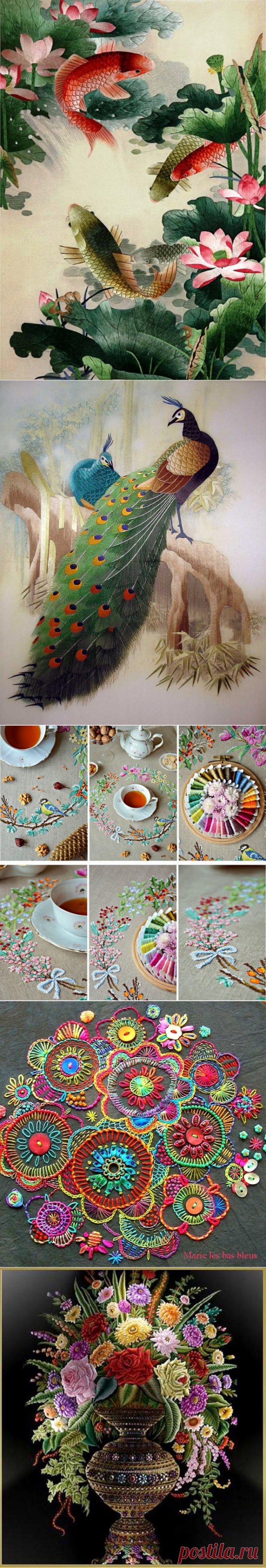 Всё о вышивке