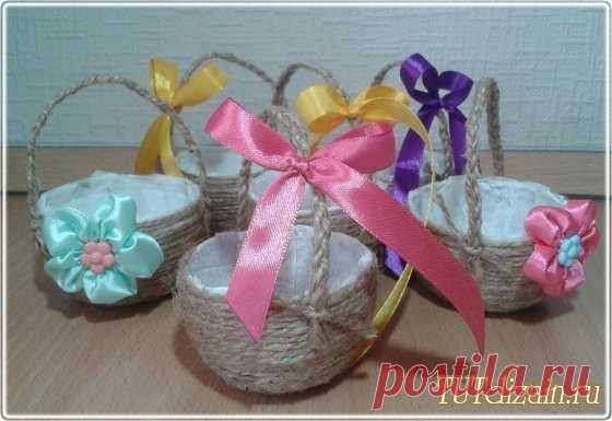 ​Корзинка детскими руками