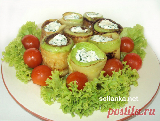 Творожная закуска с кабачком