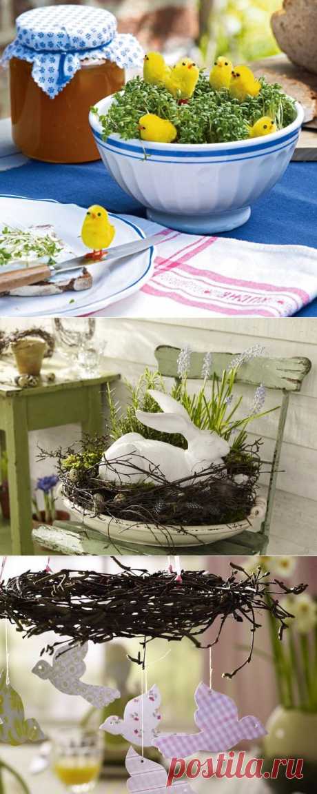 Пасхальный декор для дома.