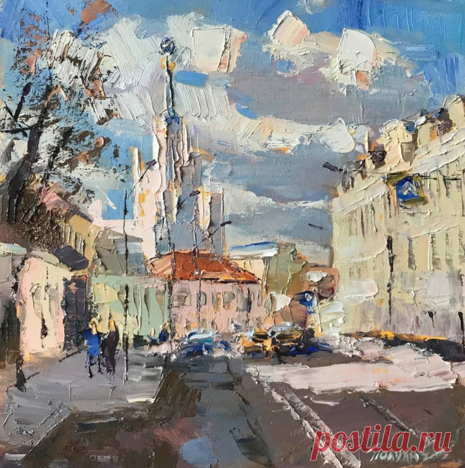 Елена Полуян. Улочки Таганки. 2024 год
