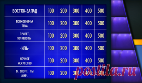 Своя Игра [Online] - 4PDA