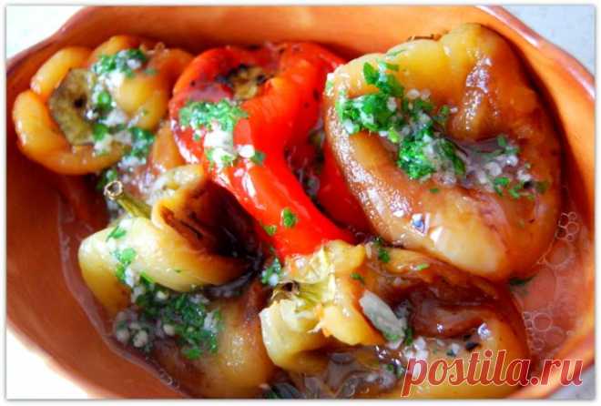 Очень вкусный жареный перец