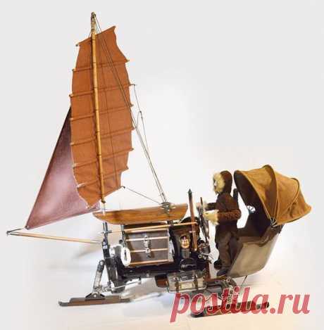 Кукла. Стимпанк. Парусник.