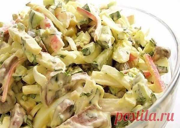 Салат «Аленка» – вкуснота на скорую руку | Вкусные рецепты | Яндекс Дзен