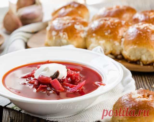 Украинский красный борщ. Автор: Push to Cook