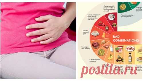 Продукты, которые никогда не ешьте вместе!