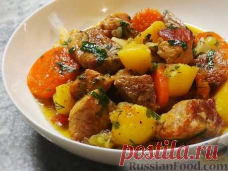 Рецепт: Жаркое по-деревенски на RussianFood.com