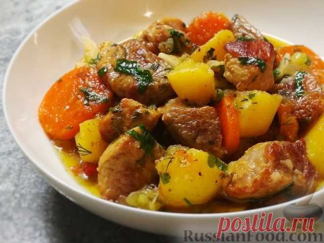 Рецепт: Жаркое по-деревенски на RussianFood.com