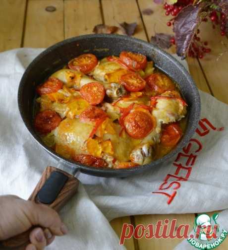 Курица с овощами в ароматном соусе – кулинарный рецепт