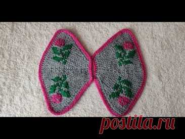 Очень красивый и оригинальный узор Вяжется на одном дыхании