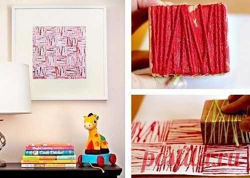 5 необычных способов рисования для детей

1. Если промокнуть губку краской и окунуть в нее ластик от карандаша, то можно нарисовать идеально ровные кружочки. Это может быть точечный рисунок по заранее созданному контуру или листики дерева на нарисованном обычной кисточкой стволе-все что подскажет фантазия вам и вашему маленькому художнику.

2. Красивые розочки легко создать с помощью отрезанного основания кочана капусты-принцип тот же, окунать в окрашенную губку и рисовать...