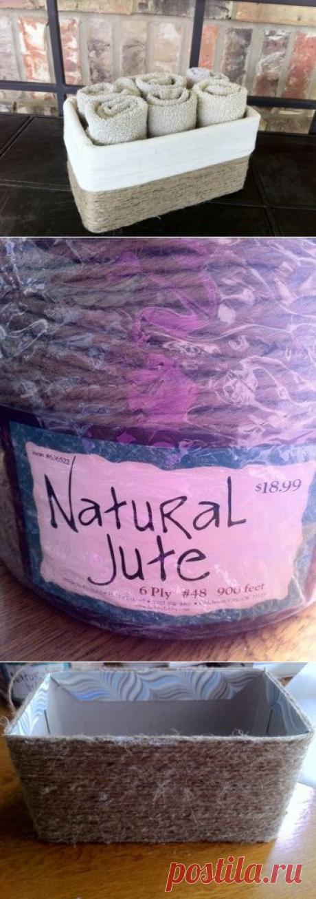 (+1) тема - Декор коробки под мелочи | СДЕЛАЙ САМ!