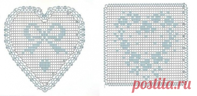 Кружевные сердца - сердечная тема в филейной технике объединяет сердца рукодельниц) | Юлия Сковородина | Яндекс Дзен