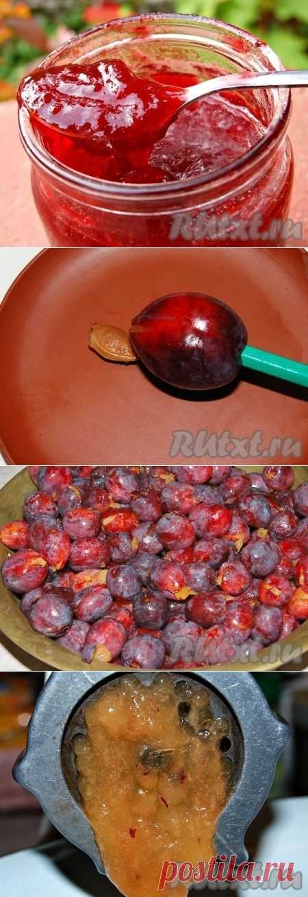 Рецепт джема из слив