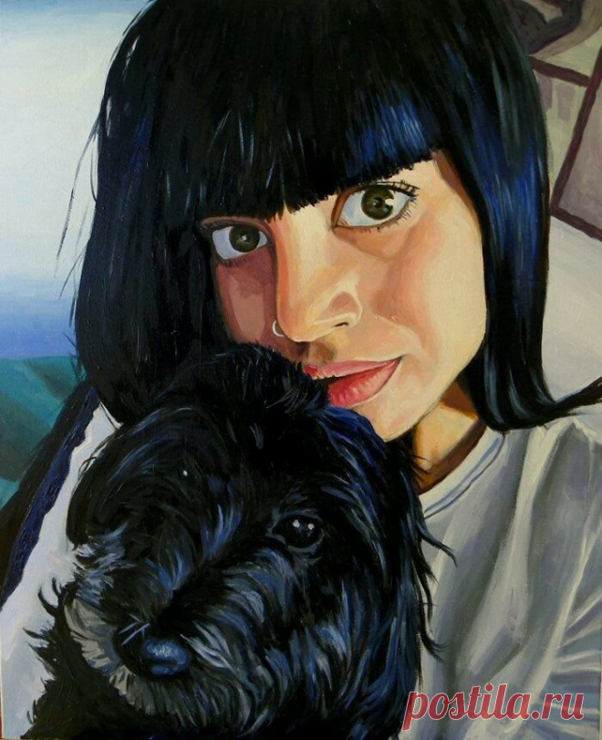 Рубен Анон Кастильо — художник, создающий картины в реалистическом стиле