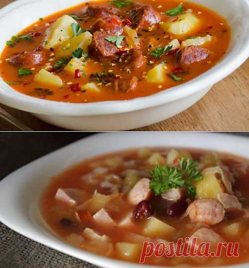Супы с колбасой: 7 рецептов вашего обеда / Простые рецепты
