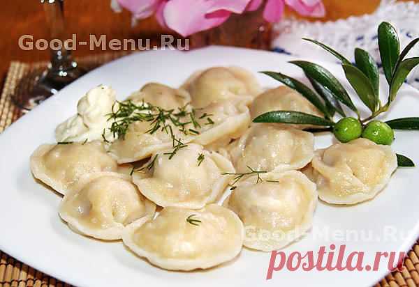 ПЕЛЬМЕНИ ДОМАШНИЕ: тесто для пельменей - пошаговый рецепт с фото