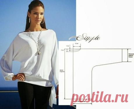 19 цельнокроеных модных выкроек для не умеющих шить