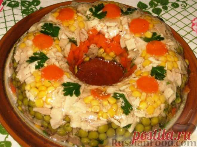 Рецепт: Праздничное заливное на RussianFood.com